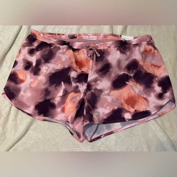 Old Navy Pants - Old navy Go Dry active tie dye shorts with inner underwear attached XXL NWT